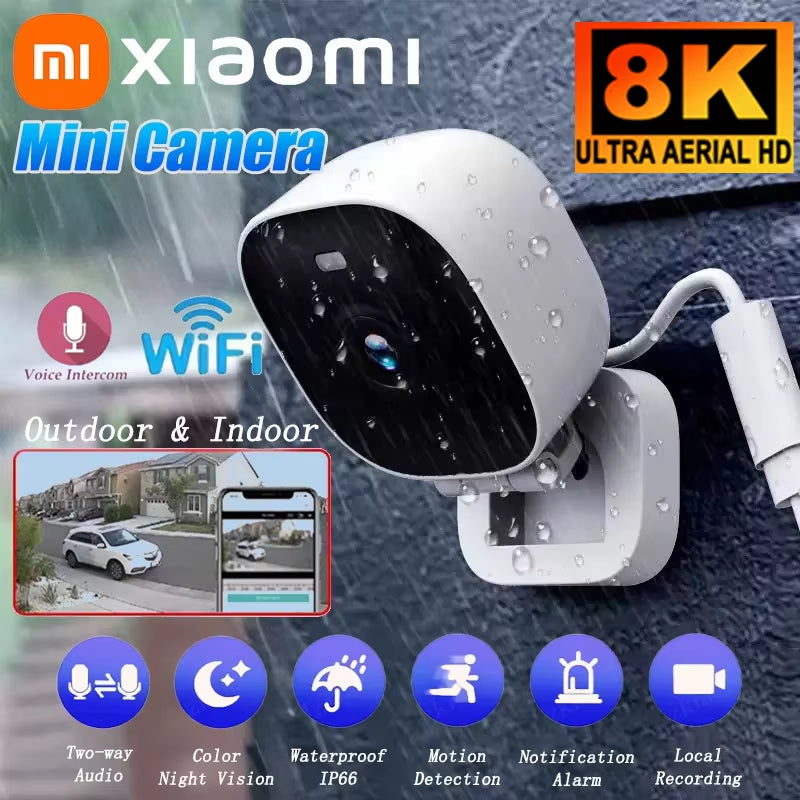 Xiaomi Smart Wifi Mini Camera IP/AP Remote Monitor 2-Way Audio Motion Detection Camcorder Home Baby Pet Security HD Camera New