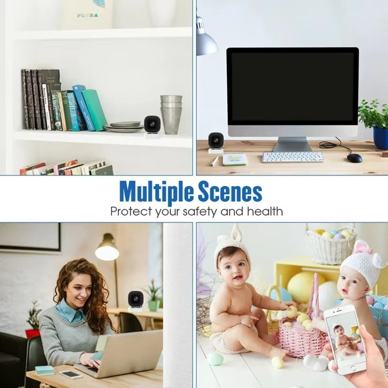 Xiaomi Smart Wifi Mini Camera IP/AP Remote Monitor 2-Way Audio Motion Detection Camcorder Home Baby Pet Security HD Camera New