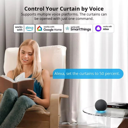 SONOFF Zbcurtain Zigbee Smart Curtain Motor Type C Electric Curtain Motors Ewelink App Remote Control Smart Home Solar Panel